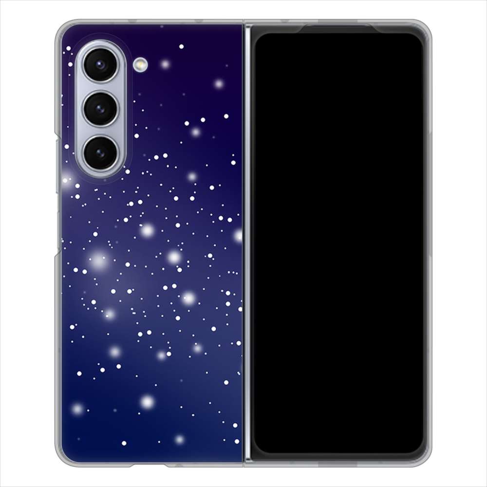 Galaxy Z Fold5 SCG22 au 1271 天空の川 ハードケース 背面印刷