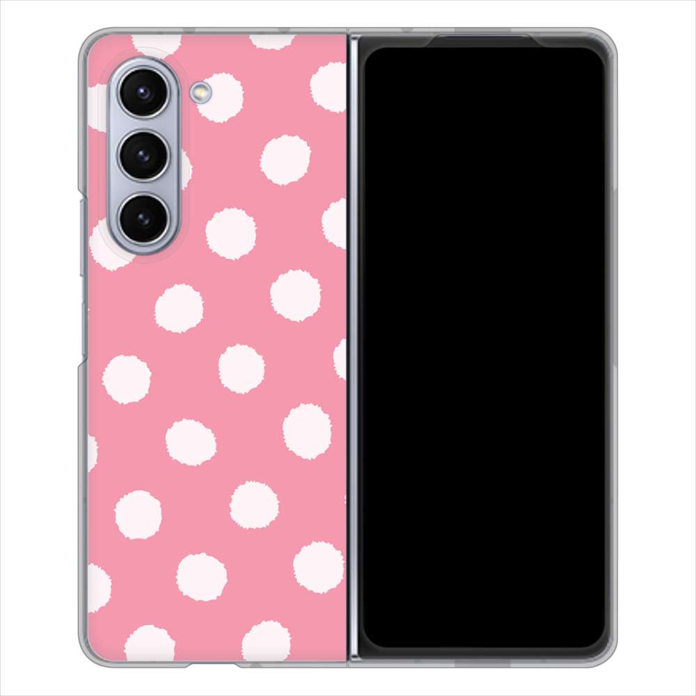 Galaxy Z Fold5 SCG22 au IB904 ぶるぶるシンプル ハードケース 背面印刷