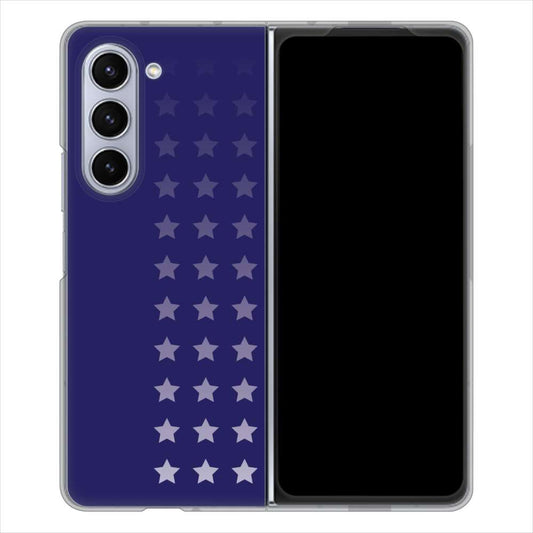 Galaxy Z Fold5 SCG22 au IB911 スターライン ハードケース 背面印刷