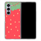 Galaxy Z Fold5 SCG22 au MI800 strawberry ストロベリー ハードケース 背面印刷