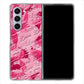 Galaxy Z Fold5 SCG22 au フラワーヴェルニ ハードケース 背面印刷