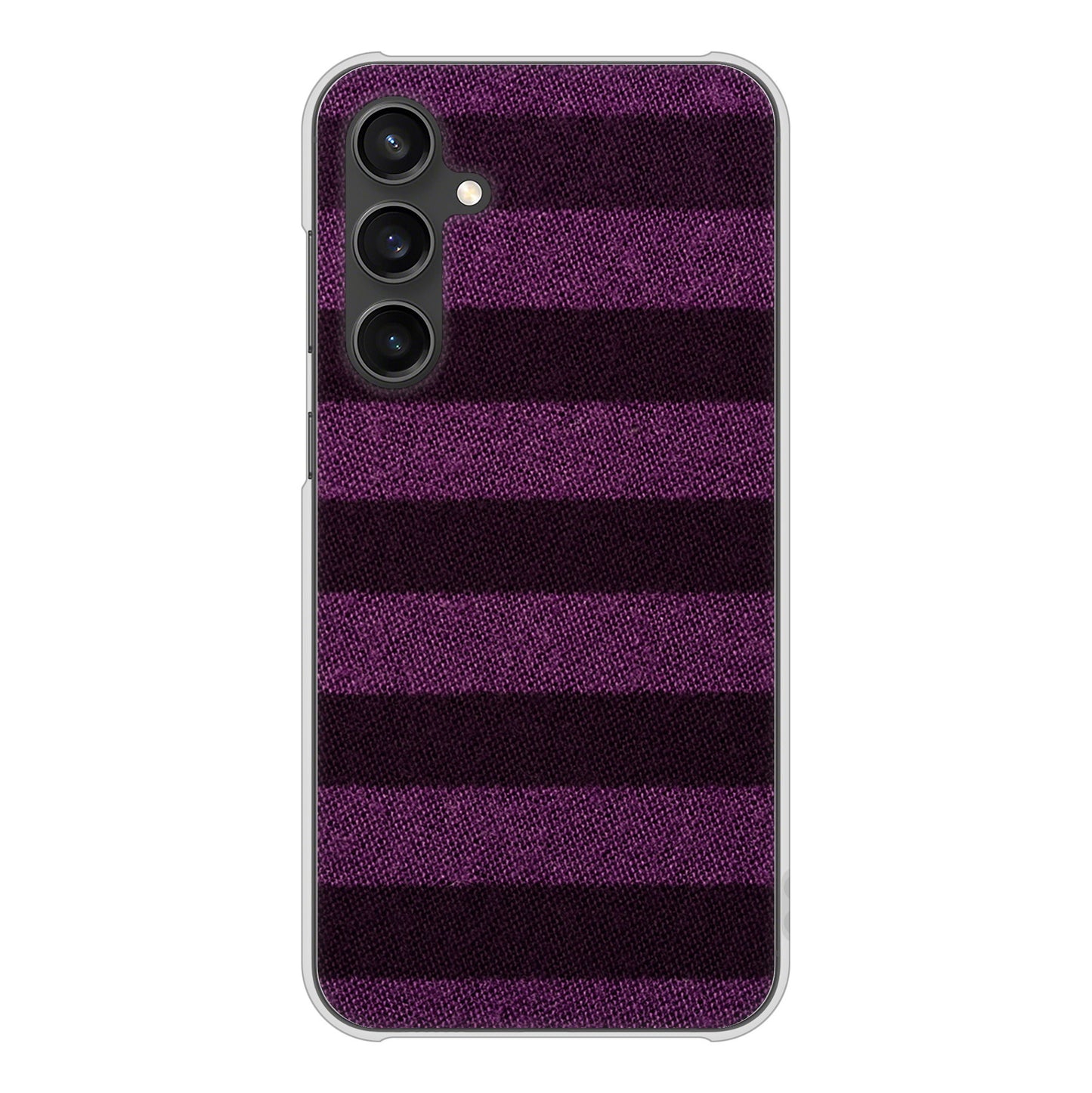 Galaxy S23 FE SCG24 au 高画質仕上げ 背面印刷 ハードケースシンプルボーダー
