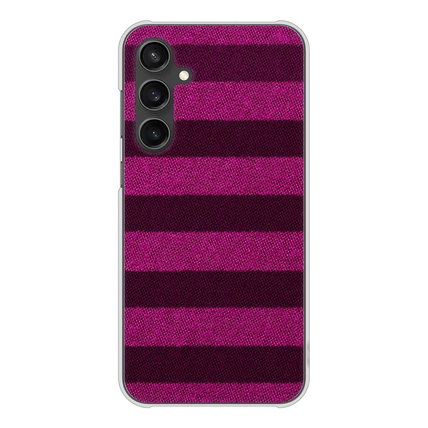 Galaxy S23 FE SCG24 au 高画質仕上げ 背面印刷 ハードケースシンプルボーダー