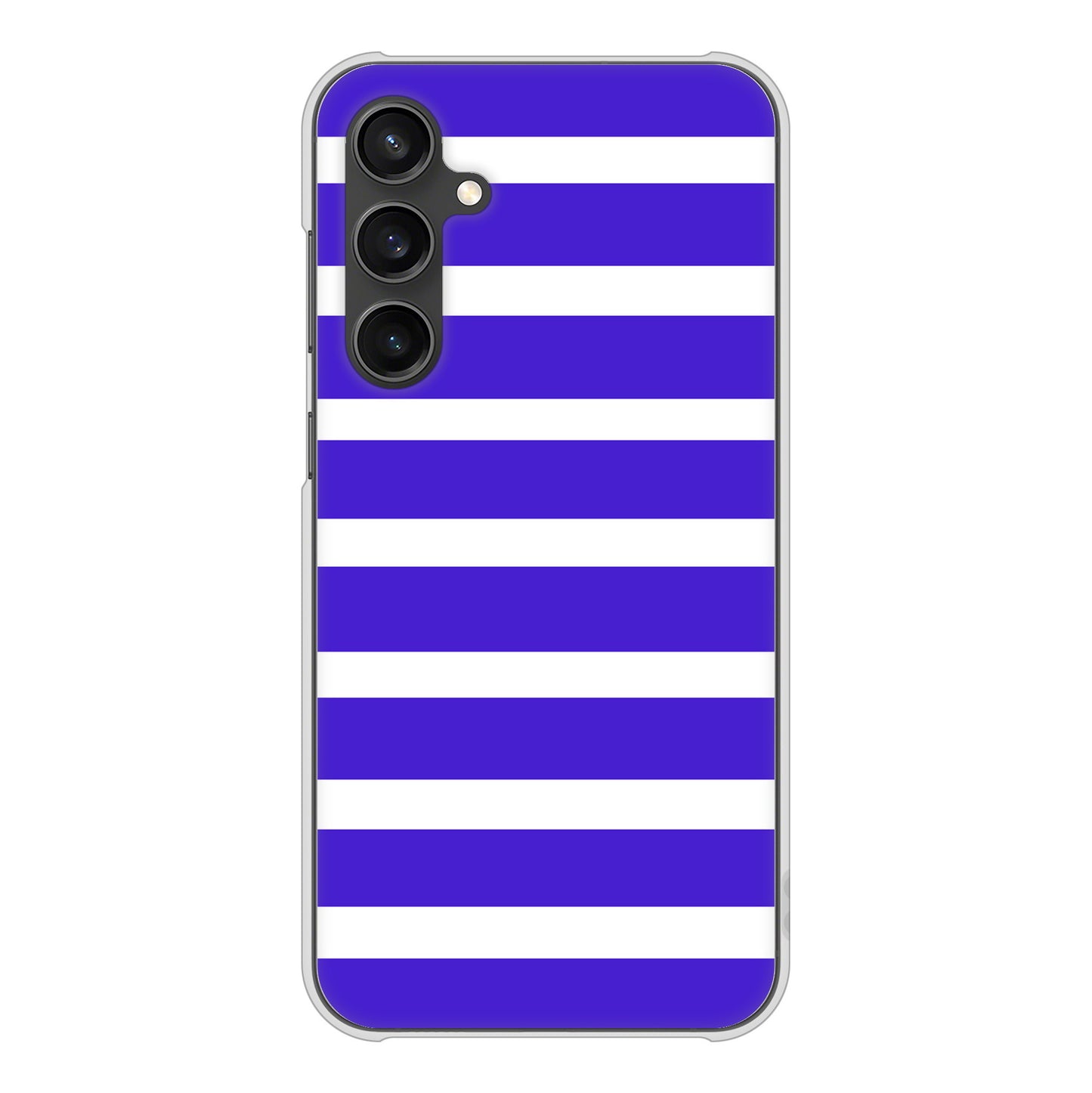 Galaxy S23 FE SCG24 au 高画質仕上げ 背面印刷 ハードケースシンプルボーダー