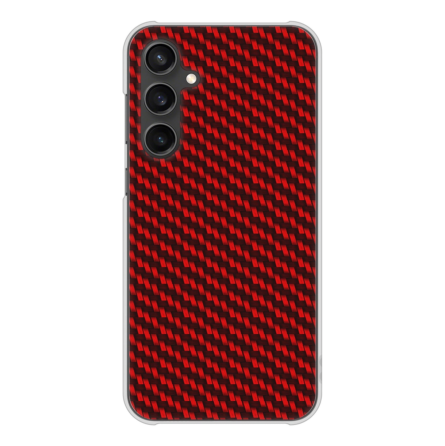 Galaxy S23 FE SCG24 au 高画質仕上げ 背面印刷 ハードケースカーボン