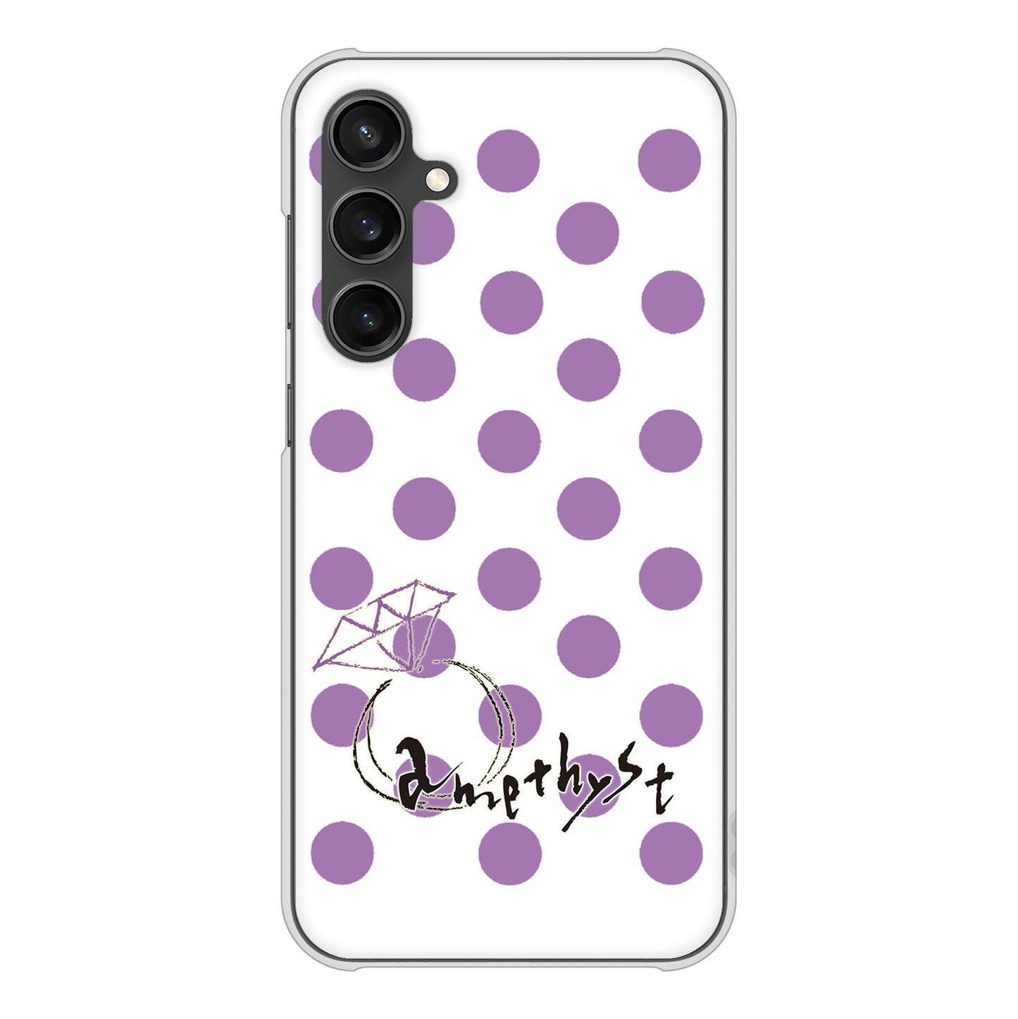 Galaxy S23 FE SCG24 au 高画質仕上げ 背面印刷 ハードケース大野詠舟 誕生石
