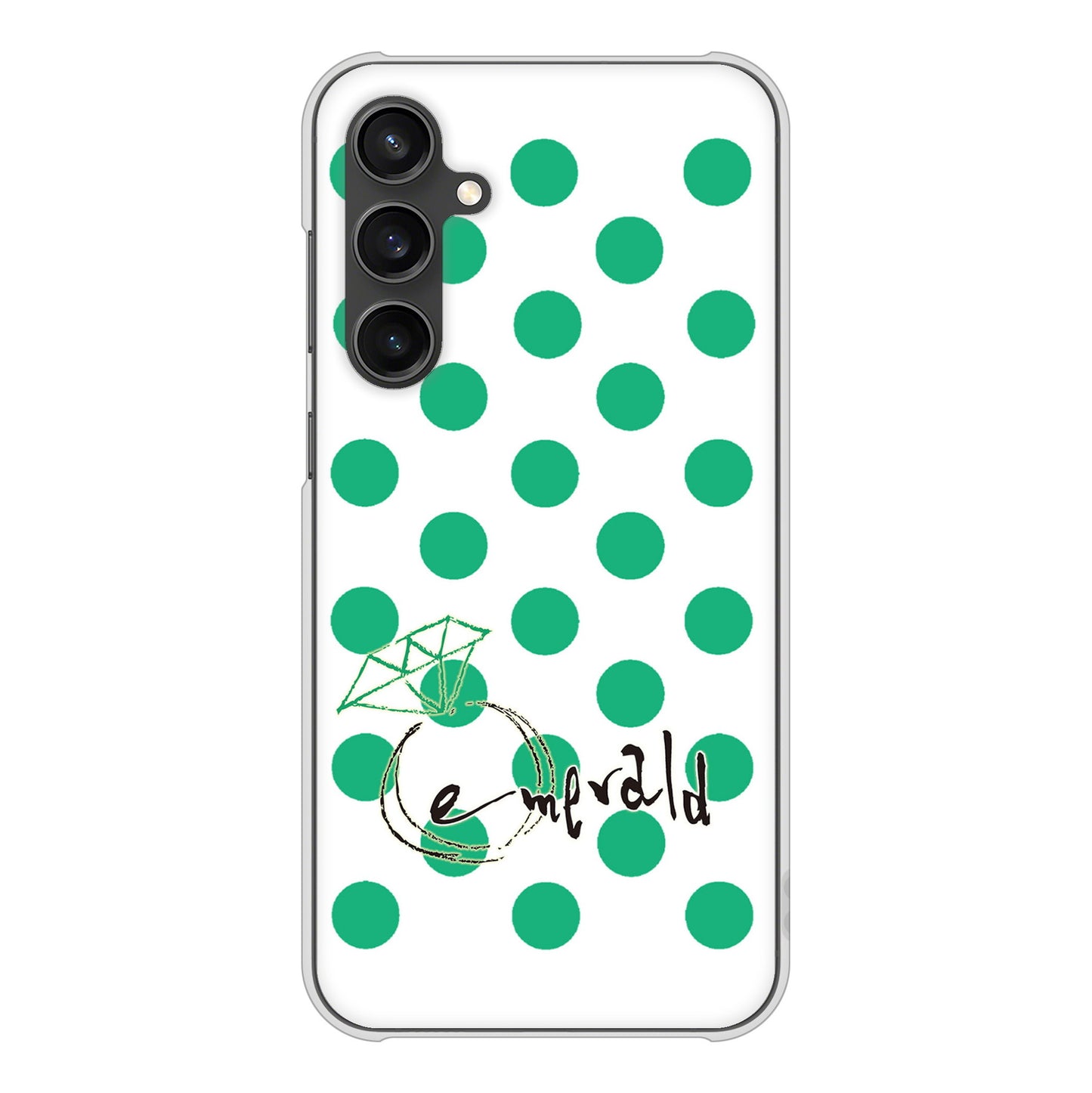 Galaxy S23 FE SCG24 au 高画質仕上げ 背面印刷 ハードケース大野詠舟 誕生石