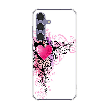 Galaxy S24 SCG25 au きらめきハート ハードケース 背面印刷