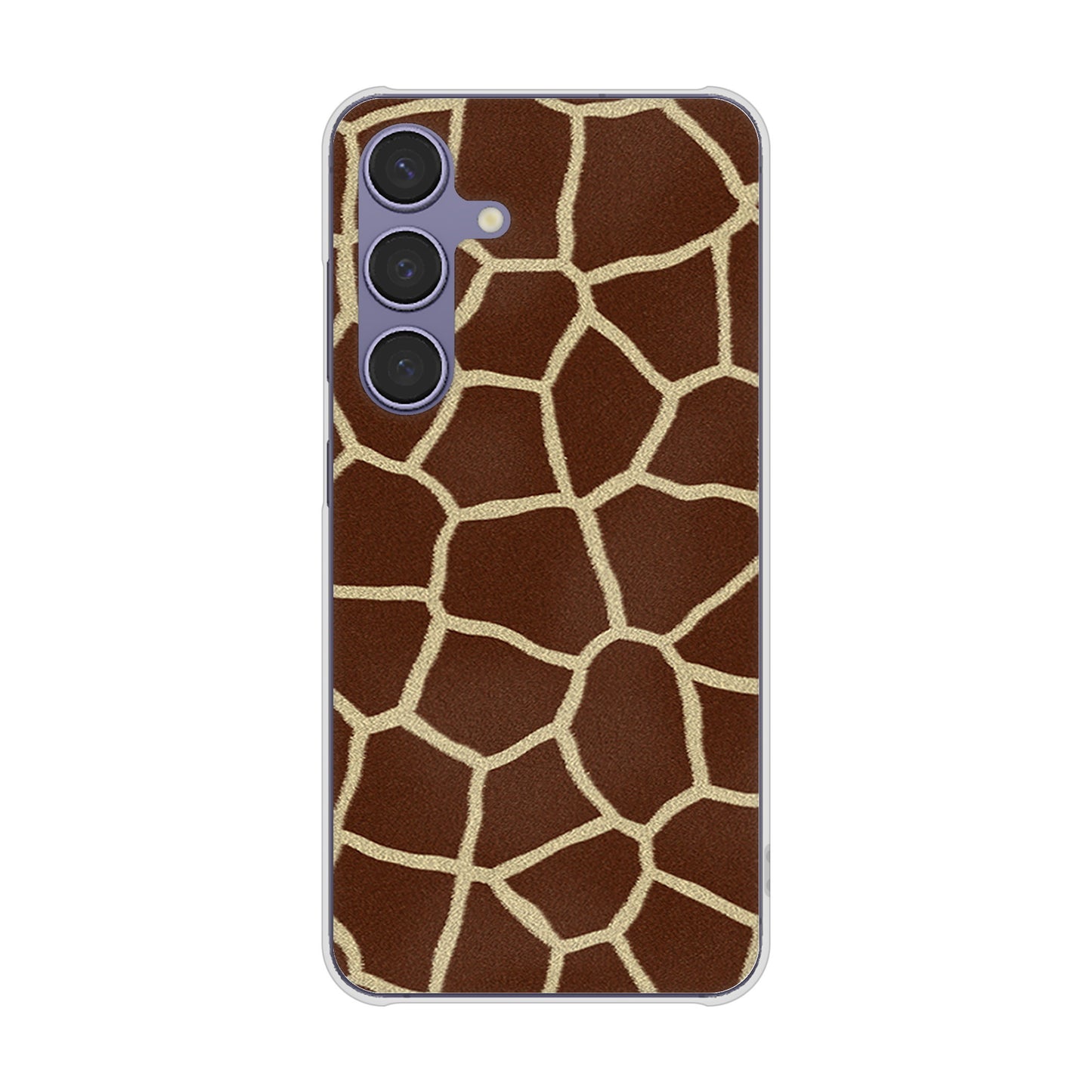 Galaxy S24 SCG25 au アニマル柄 ハードケース 背面印刷