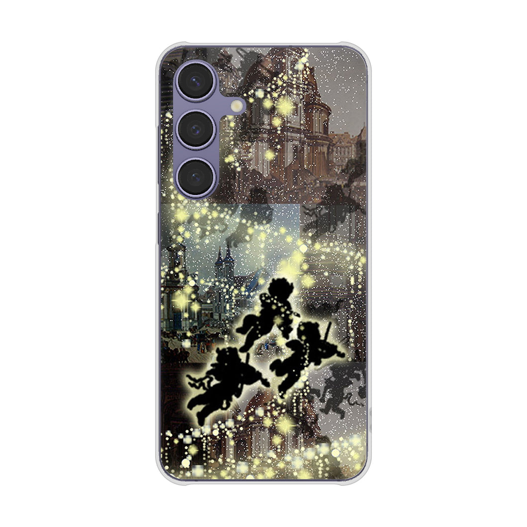 Galaxy S24 SCG25 au 253 天使の音楽隊 ハードケース 背面印刷