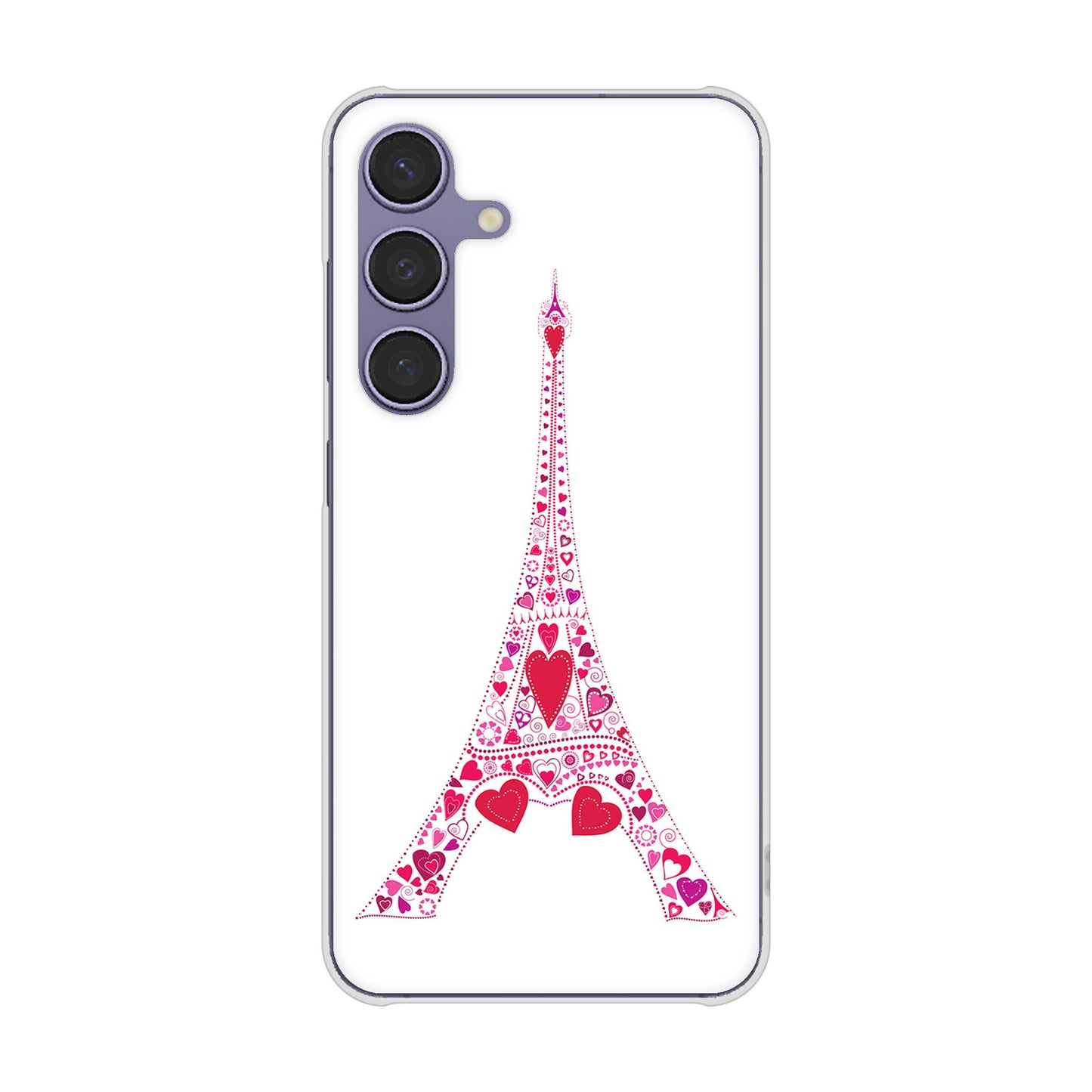 Galaxy S24 SCG25 au LOVE フランス ハードケース 背面印刷