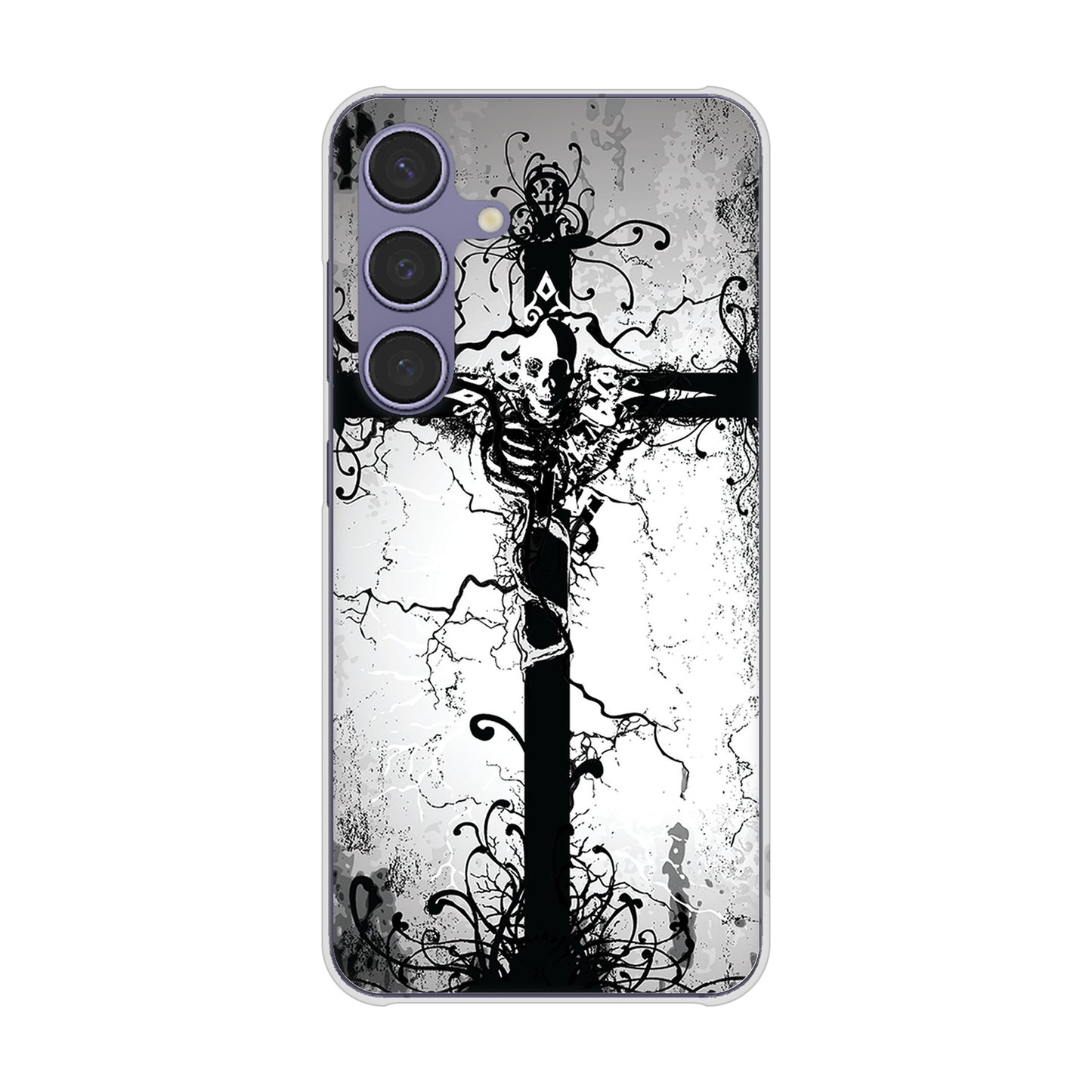 Galaxy S24 SCG25 au 432 張付の骸 ハードケース 背面印刷