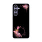 Galaxy S24 SCG25 au 437 華のフレーム ハードケース 背面印刷