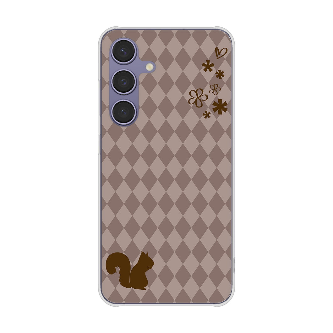 Galaxy S24 SCG25 au 515 リス ハードケース 背面印刷