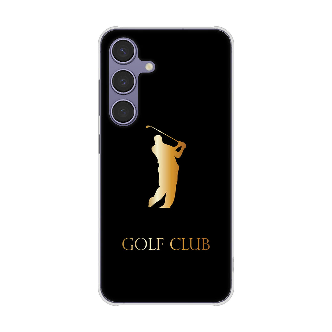 Galaxy S24 SCG25 au 610 GOLFCLUB ハードケース 背面印刷