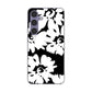 Galaxy S24 SCG25 au 1215 モダンフラワー ハードケース 背面印刷