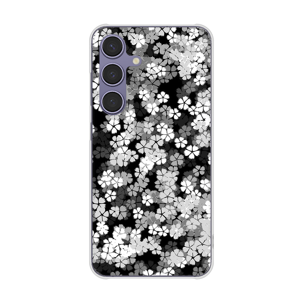 Galaxy S24 SCG25 au 1332 夜桜 ハードケース 背面印刷