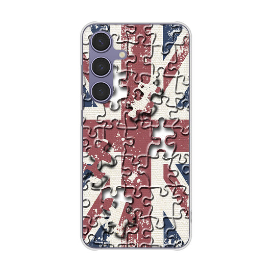 Galaxy S24 SCG25 au ユニオンジャック ハードケース 背面印刷