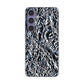 Galaxy S24 SCG25 au EK835 スタイリッシュアルミシルバー ハードケース 背面印刷