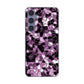 Galaxy S24 SCG25 au EK837 テクニカルミラーパープル ハードケース 背面印刷
