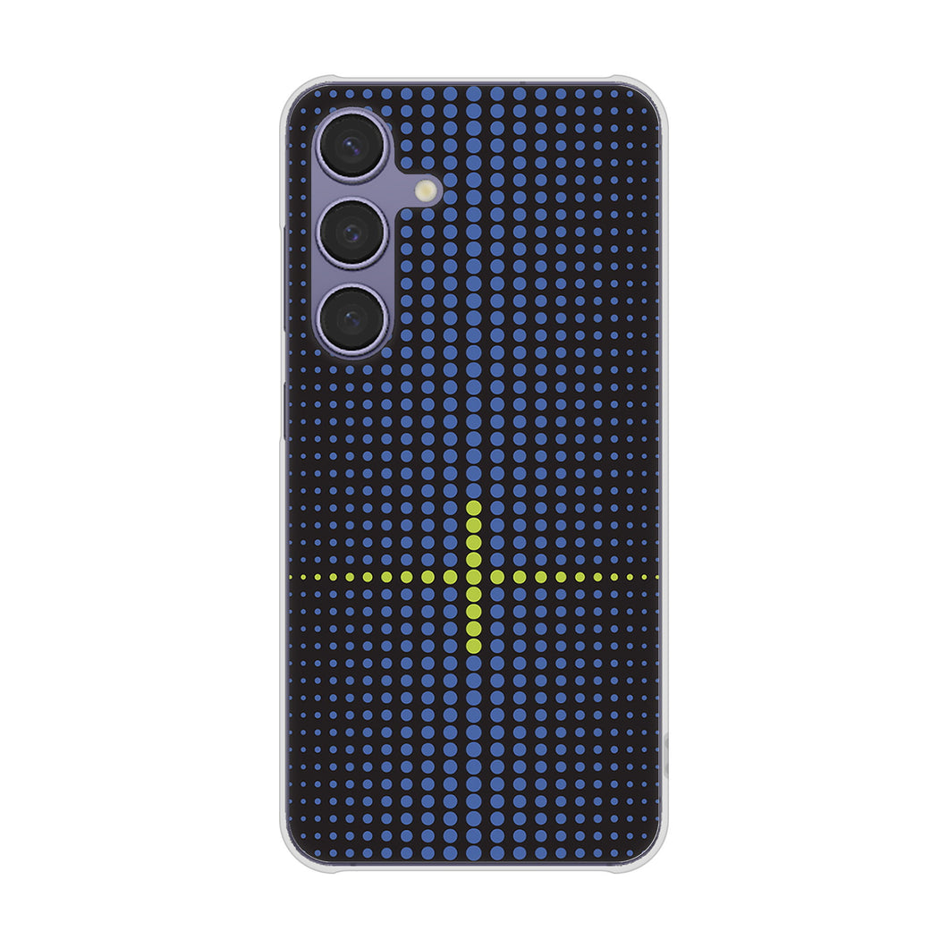 Galaxy S24 SCG25 au IB907 グラデーションドット ハードケース 背面印刷
