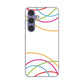 Galaxy S24 SCG25 au IB912 重なり合う曲線 ハードケース 背面印刷