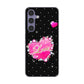 Galaxy S24 SCG25 au スワロデコ風プリント ハードケース 背面印刷