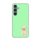 Galaxy S24 SCG25 au トイプードルアプリコット ハードケース 背面印刷