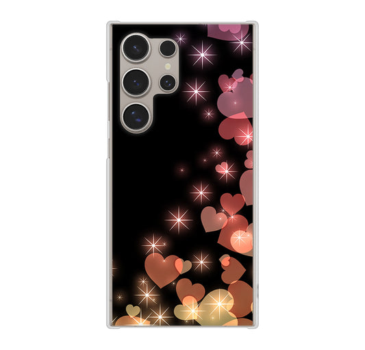 Galaxy S24 Ultra SCG26 au きらめきハート ハードケース 背面印刷