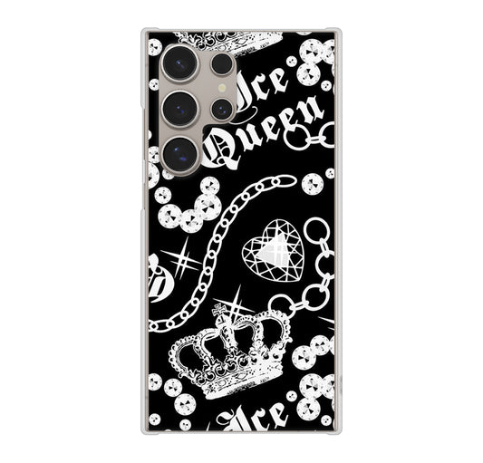 Galaxy S24 Ultra SCG26 au 187 ゴージャス クラウン ハードケース 背面印刷