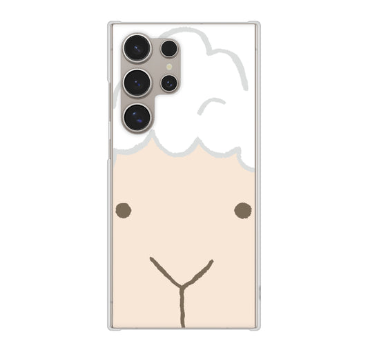 Galaxy S24 Ultra SCG26 au ドアップアニマル ハードケース 背面印刷