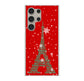 Galaxy S24 Ultra SCG26 au 527 エッフェル塔red-gr ハードケース 背面印刷