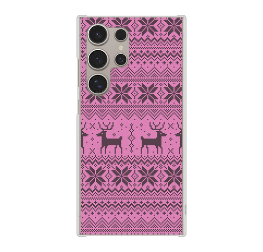 Galaxy S24 Ultra SCG26 au クリスマス ハードケース 背面印刷