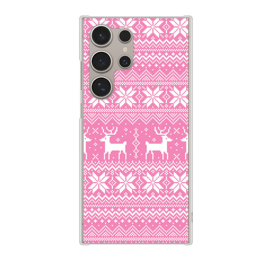 Galaxy S24 Ultra SCG26 au クリスマス ハードケース 背面印刷