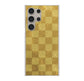 Galaxy S24 Ultra SCG26 au 619 市松模様-金（骨董風に傷んだイメージ） ハードケース 背面印刷