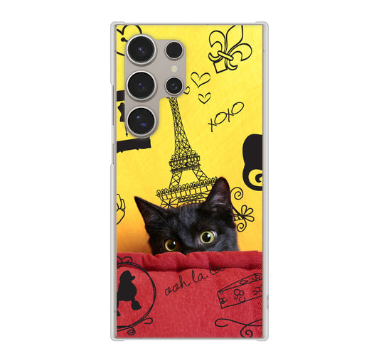Galaxy S24 Ultra SCG26 au LOVE フランス ハードケース 背面印刷