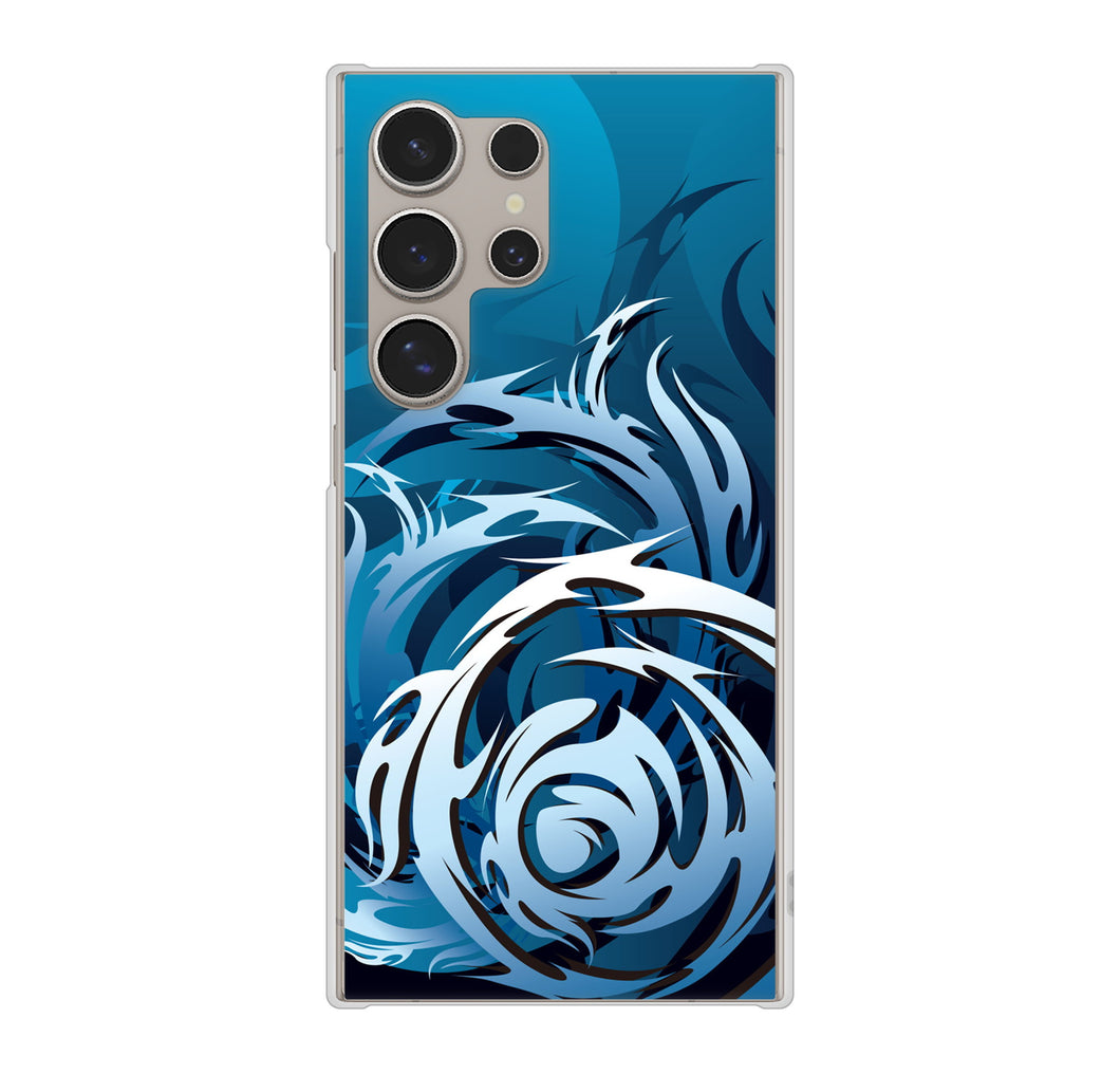 Galaxy S24 Ultra SCG26 au 731 ドラゴンサークル ハードケース 背面印刷