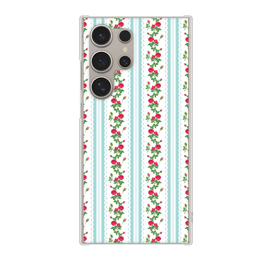 Galaxy S24 Ultra SCG26 au イングリッシュガーデン ハードケース 背面印刷