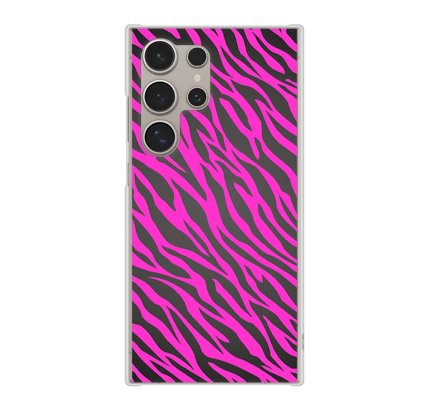 Galaxy S24 Ultra SCG26 au アニマル柄 ハードケース 背面印刷