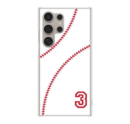 Galaxy S24 Ultra SCG26 au baseball ハードケース 背面印刷