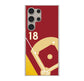 Galaxy S24 Ultra SCG26 au baseball ハードケース 背面印刷