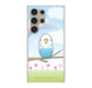 Galaxy S24 Ultra SCG26 au セキセイインコ ハードケース 背面印刷