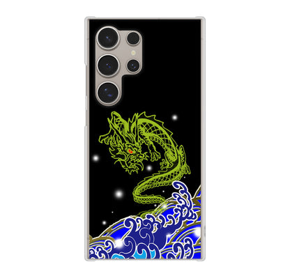 Galaxy S24 Ultra SCG26 au 水竜 ハードケース 背面印刷