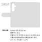Galaxy S25 SCG31 au ワンポイントくすみカラー 手帳型 ミラー スタンド機能付 耐衝撃