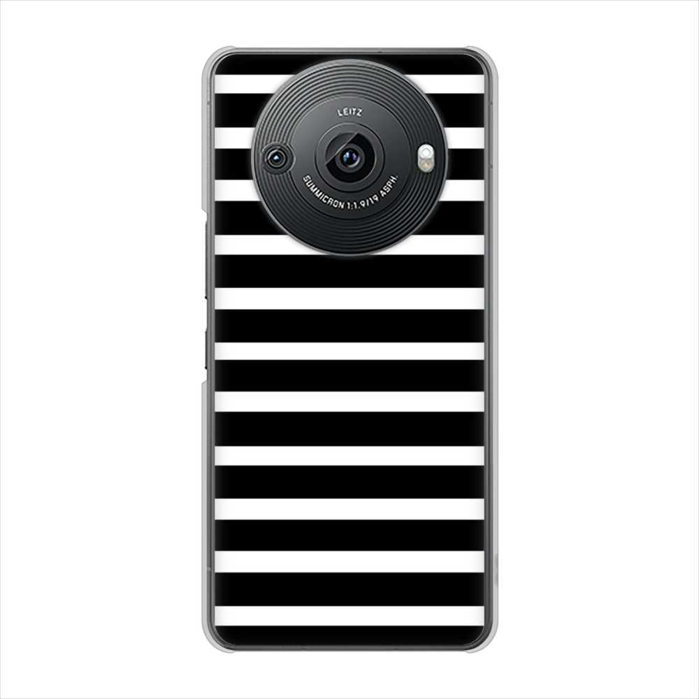 AQUOS R8 pro SH-51D docomo シンプルボーダー ハードケース 背面印刷