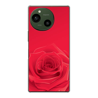 AQUOS R9 SH-51E docomo 高画質仕上げ 背面印刷 ハードケースバラ