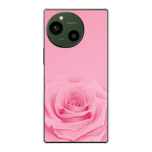 AQUOS R9 SH-51E docomo 高画質仕上げ 背面印刷 ハードケースバラ