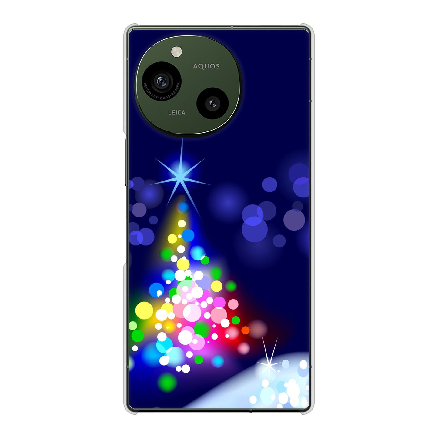 AQUOS R9 SH-51E docomo クリスマス ハードケース 背面印刷