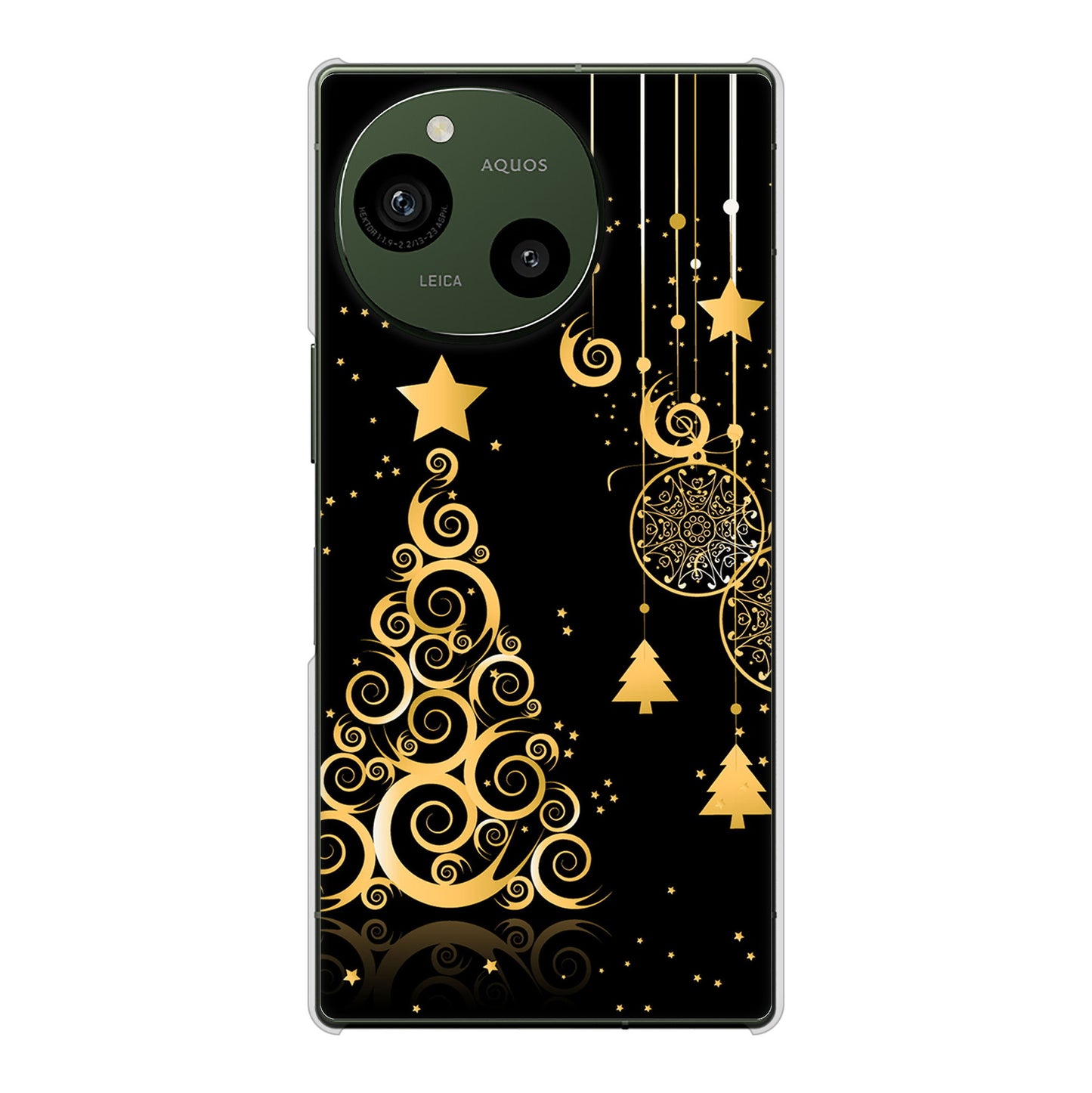 AQUOS R9 SH-51E docomo クリスマス ハードケース 背面印刷