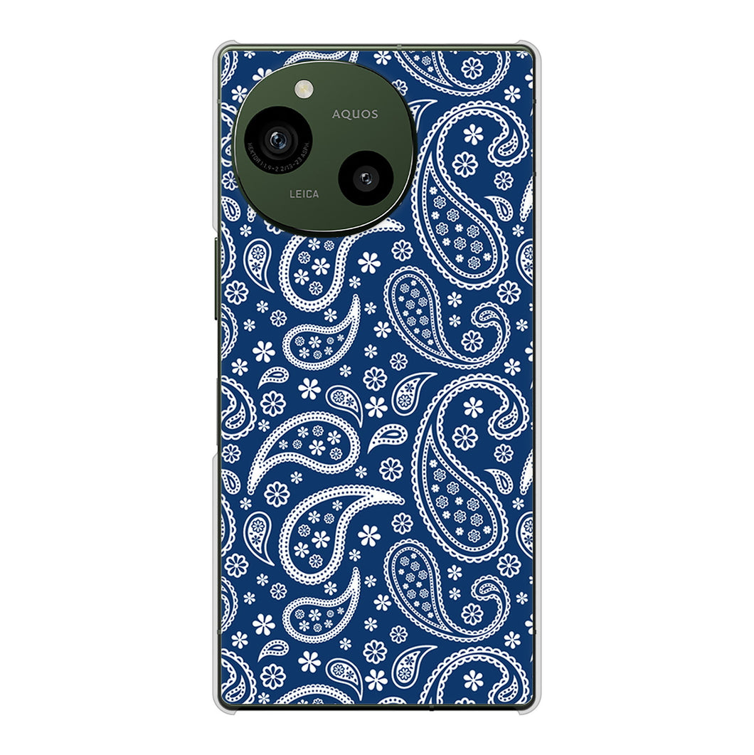 AQUOS R9 SH-51E docomo 高画質仕上げ 背面印刷 ハードケースペイズリー